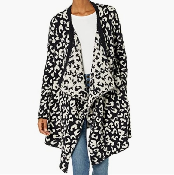 UGG Leopard Phoebe Wrap Cardigan - Picture 2 of 10